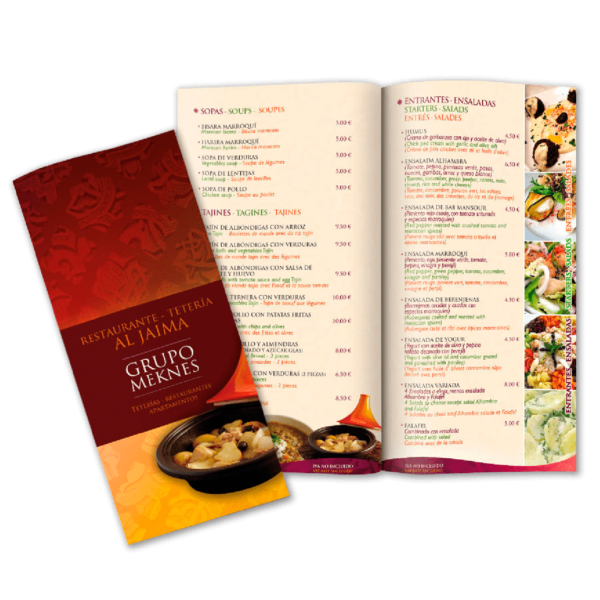 Carta Menú